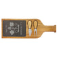 Slate Serving Board with 2 Tools